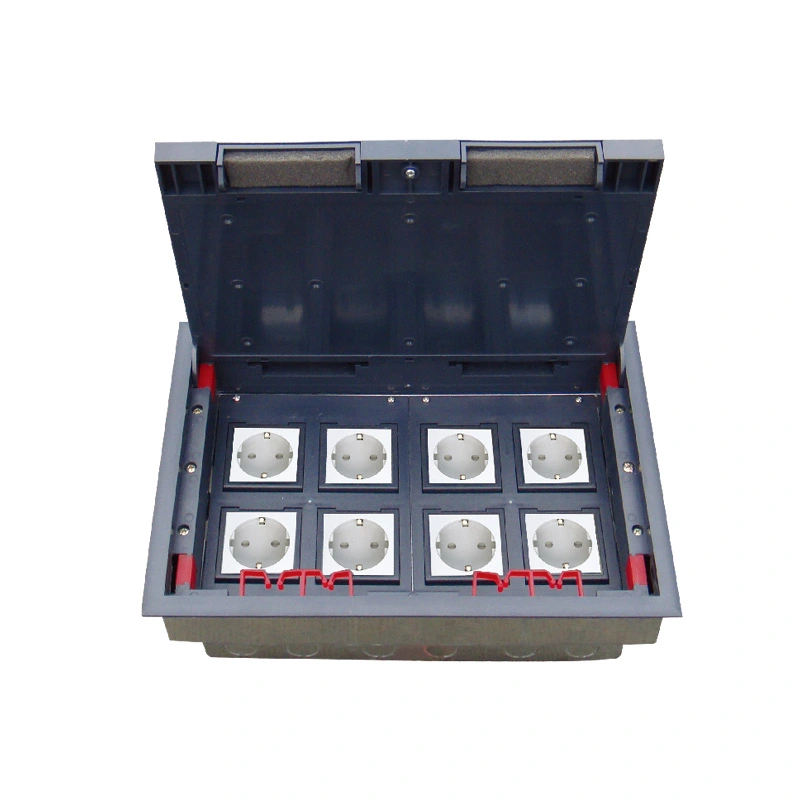 Plast Elkontakt Golvuttag Socket Box